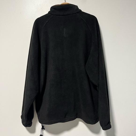 North End Pro Club Black Fleece Quarter-Zip Pullover - Size Large - Picture 16 of 16